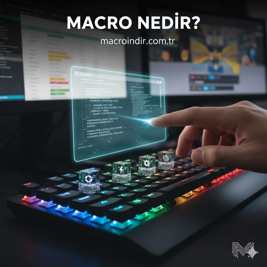 Macro nedir, nasıl kullanılır, nasıl macro dosyası yapılır ?