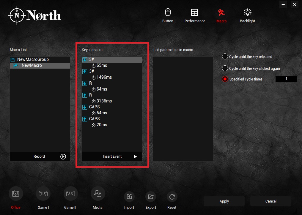 macro programları ile uyumlu mouse görseli